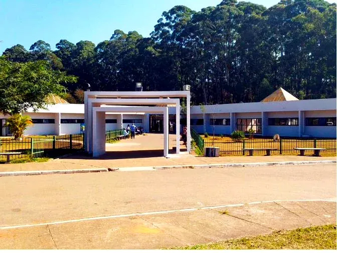 Prédio do velório do Cemitério da Vila Formosa